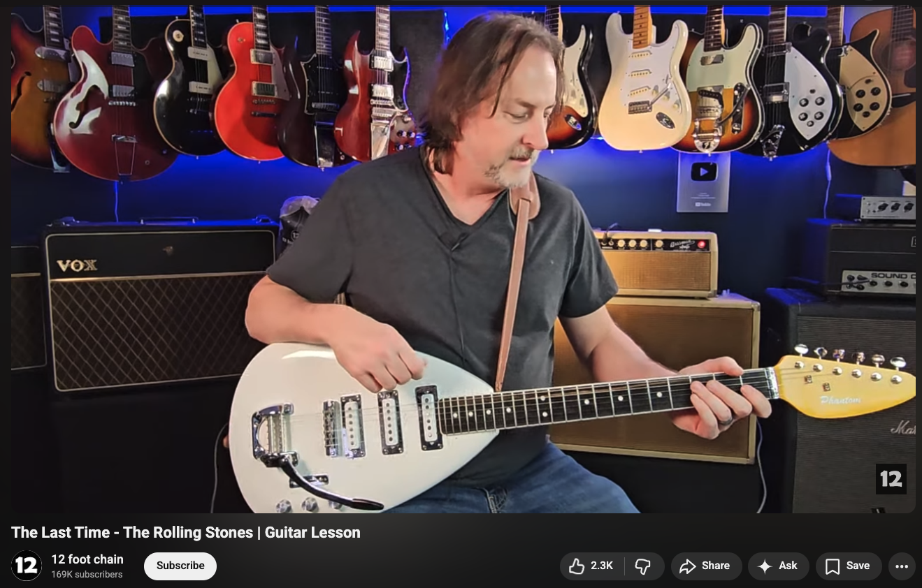 12 Foot Chain Lesson